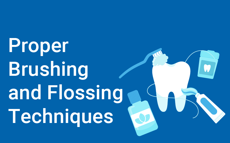 Proper Brushing and Flossing Techniques
